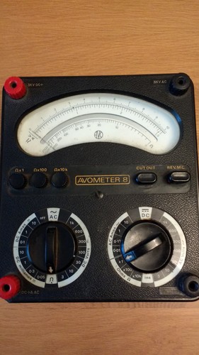 Avo meter and case - meter,