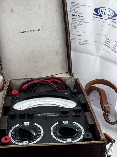 Avo avometer v vintage - avometer, 8