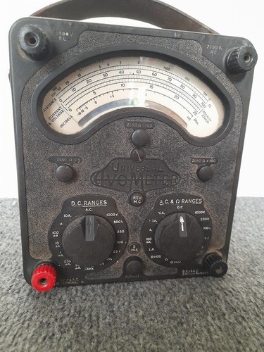 Vintage universal avometer - vintage,