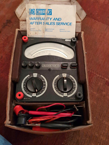 Vintage avo avometer - avometer, model