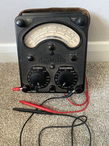Vintage universal avometer - vintage,
