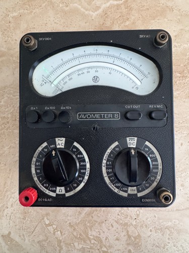 Vintage universal avometer - vintage,