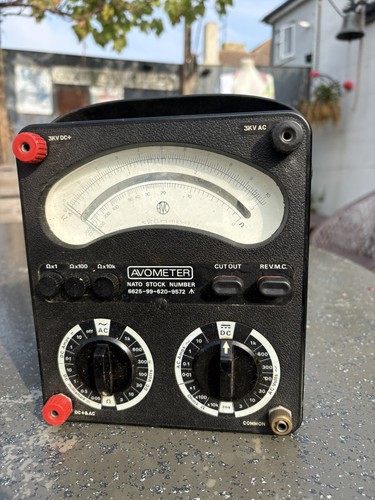 Vintage avo avometer model - model, 8