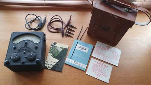 Vintage universal avometer - vintage,