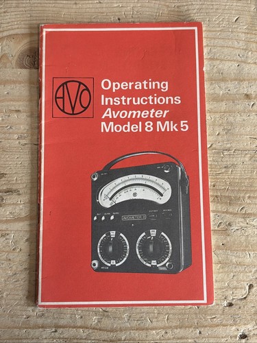 Avometer model mark avo - model,