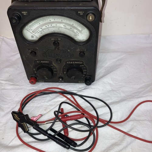 Vintage universal avometer - vintage,