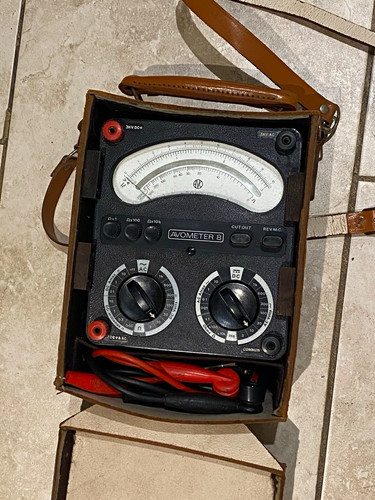 Avo avometer vintage - avometer, 8