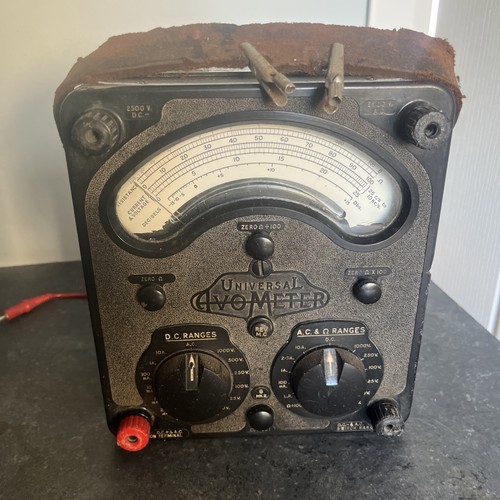 Universal vintage avometer - vintage,