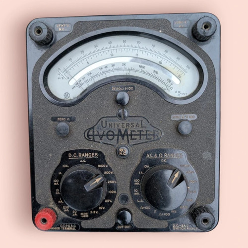 Vintage universal avometer - universal,