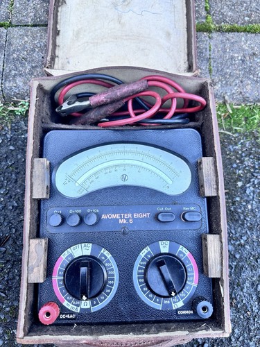 Vintage avo test - test, meter